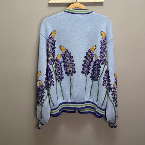 NWT Queen of Sparkles Bluebonnet Cardigan - Picture 3 of 6